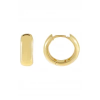 Adinas Jewels Huggie Hoop Earrings in Gold at Nordstrom