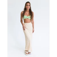 Jarred Midi Skirt Yellow