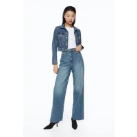 Wide Ultra High Jeans - Blau - Ladies | H&M DE