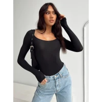 Malllard Bodysuit Black