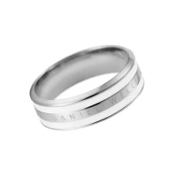 Emalie Ring Satin White