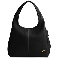 Lana Polished Pebble Leather Medium Shoulder Bag