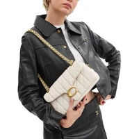 Tabby Quilted Leather Shoulder Bag 26