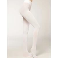 50 Denier Total Comfort Soft Touch Tights White