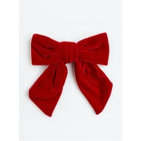 Bow-decorated hair clip - Red - Ladies | H&amp;M GB