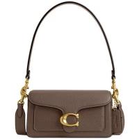 Polished Pebble Leather Mini Tabby Shoulder Bag 20