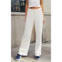 White Flare Pants