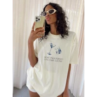 More Than Friends Oversized Top