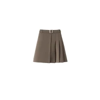 AURH Pleated Skirt Pockets with Stretchy Band School Skater Tennis Skirt for Ladies Athletic Denim TIANMINJIEDM (Color : Shape1, Size : XL)