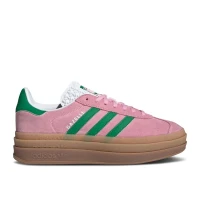 Wmns Gazelle Bold 'True Pink Green'