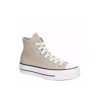 All Star High Top Platform Sneaker - Tan