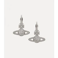Grace Bas Relief Earrings in Silver for Women | Vivienne Westwood&reg;