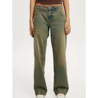 Low Rise Straight Jean
