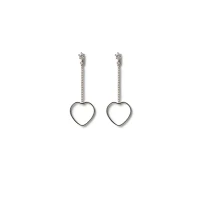Heart Drop Earrings