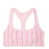 Buy PINK x LoveShackFancy Cotton Racerback Bralette - Order Bralettes online 1127351900 - PINK US