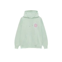 Oversize hoodie with hibiscus flower print - pull&bear