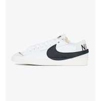 Nike Blazer Low 77 Jumbo Shoes in White/Black/Sail Size 8 | Synthetic | Jimmy Jazz