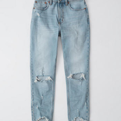Womens High Rise Mom Jeans | Womens Clearance | Abercrombie.com