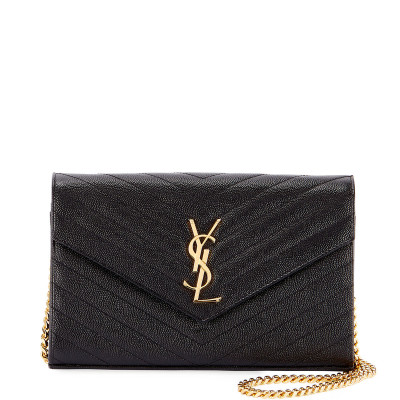 Monogramme Large Grain de Poudre Wallet on Chain