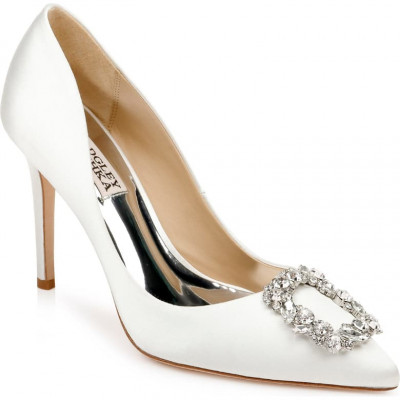 Badgley Mischka Cher Crystal Embellished Pump
