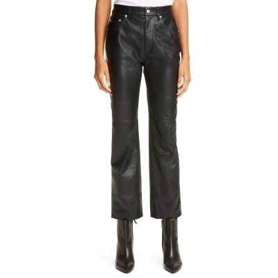 Womens Nanushka Vinni Faux Leather Pants