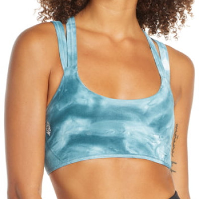 Womens Free People Fp Movement On The Radar Tie Dye Sports Bra
