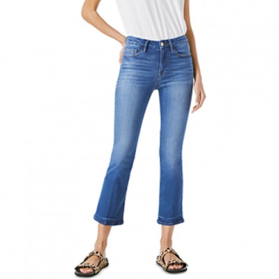 Le Crop High Rise Boot Jeans