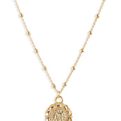 Womens Uncommon James By Kristin Cavallari Small Atocha Coin Necklace