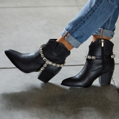 Bonnie Western Inspired Bootie