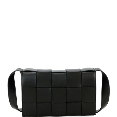Cassette Woven Napa Crossbody Bag
