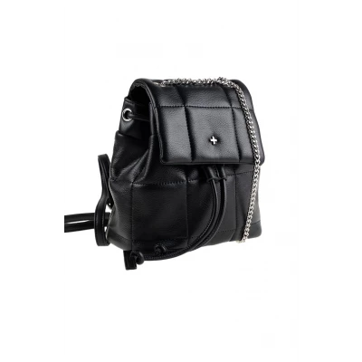 Byron Mini Backpack Black/Silver