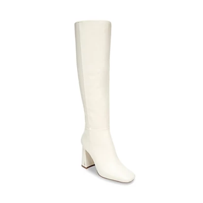 Clarem Square Toe High Heel Tall Boots