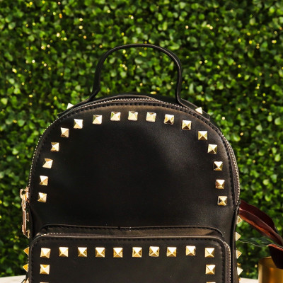 Studded Small Backpack