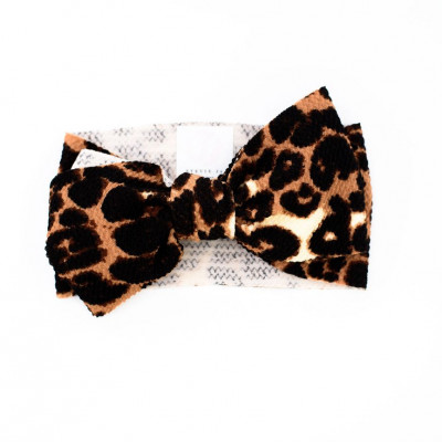 Leopard "Chandler" Newborn Headwrap