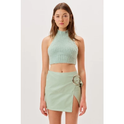 Dominique Crop Tank Sweater
