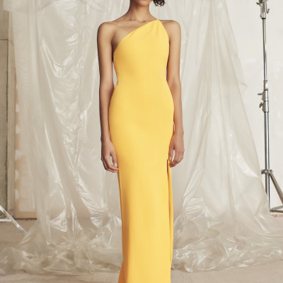 Petch Maxi Dress Neon Orange