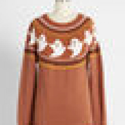 You've Been Ghosted Fair Isle Sweater