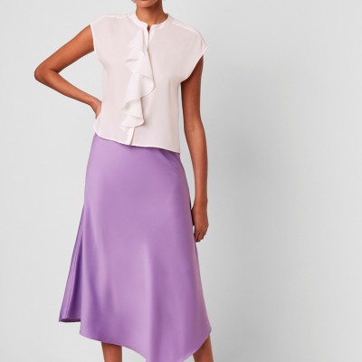 Maudie Drape Midi Skirt