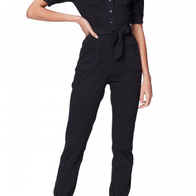 Womens Paige Mayslie Cotton Blend Jumpsuit
