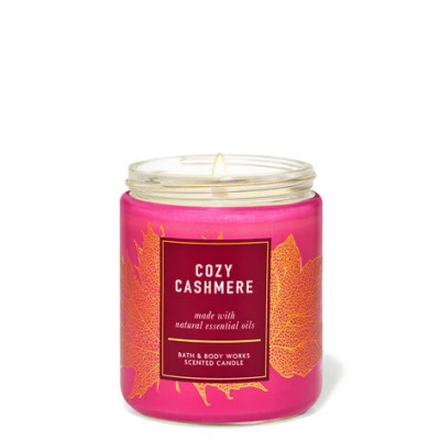 Cozy Cashmeresingle Wick Candle