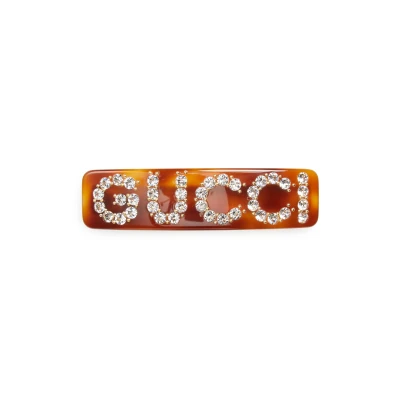Gucci Crystal Hair Barrette