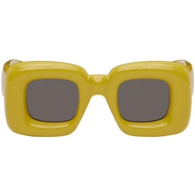 Yellow Inflated Sunglasses