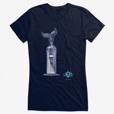 IFLScience Recycle Whale Bottle Girls T-Shirt
