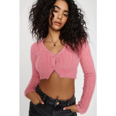 Fuzzy Cardigan