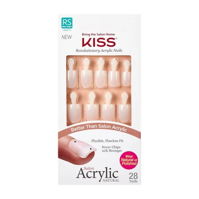 KISS Salon Acrylic Natural Nails