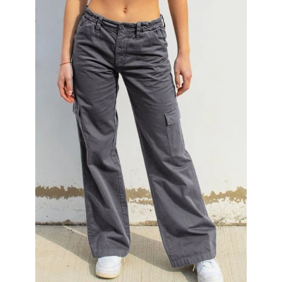 Low Waist Y2K Straight Leg Pants