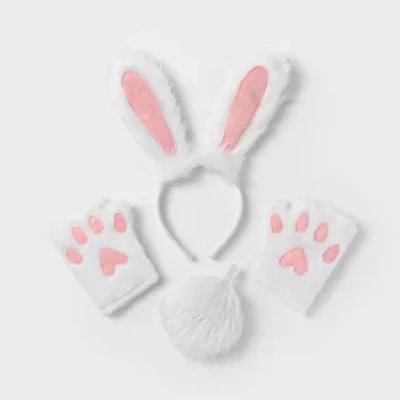 Bunny Halloween 4pc Accessory Set