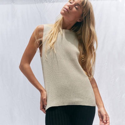 Zami top ivory