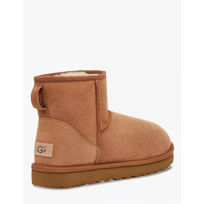 Classic Mini II Short Sheepskin Boots, Chestnut