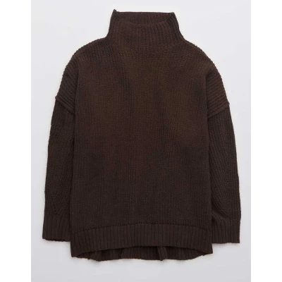 Aerie Chenille Oversized Turtleneck